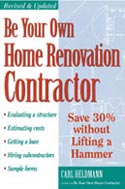 be your own home renovation contractor